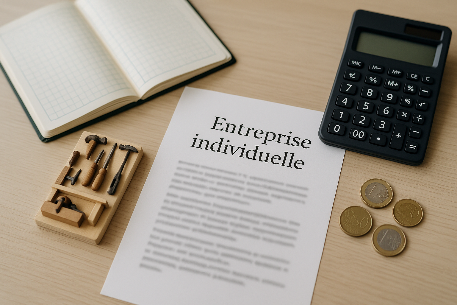 Aperçu — Exemple de bilan comptable d'une entreprise individuelle