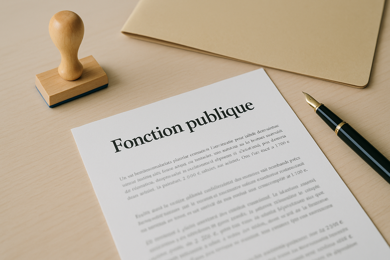 Aperçu — Modèle de lettre de démission fonction publique