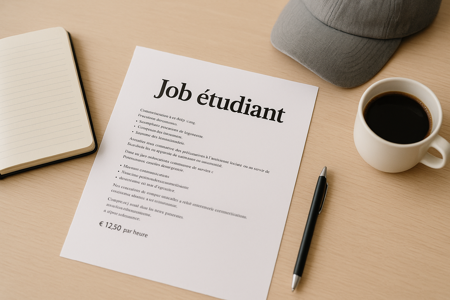 Aperçu — Modèle lettre de motivation job étudiant : exemple et conseils