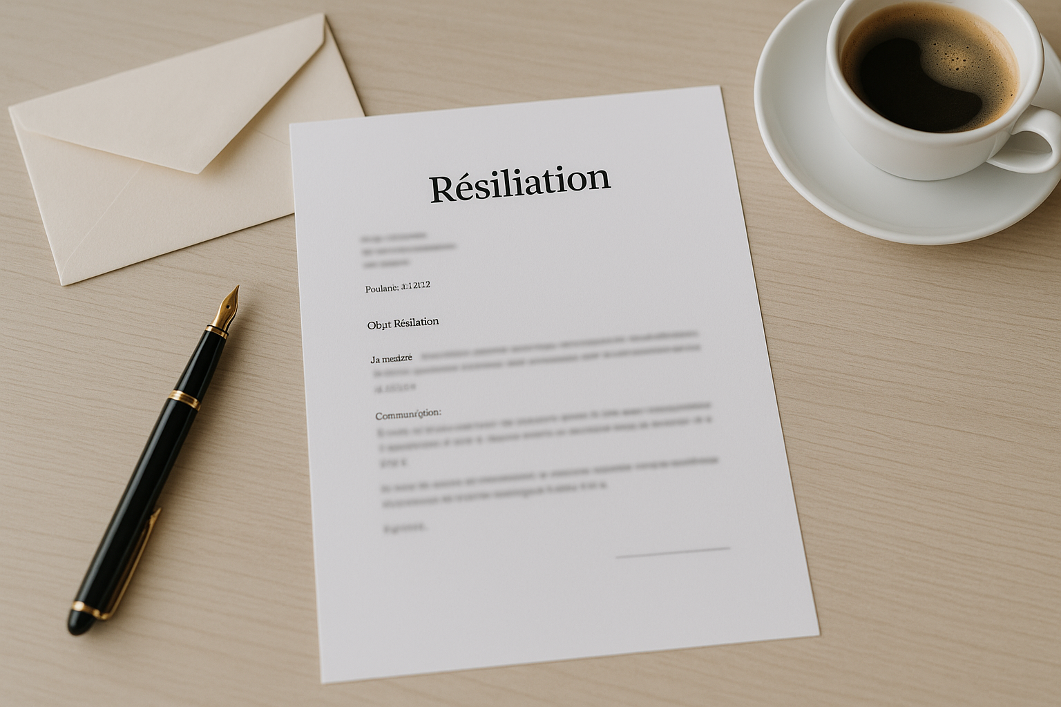 Aperçu — Lettre de résiliation : modèles, mentions et délais (guide 2026)