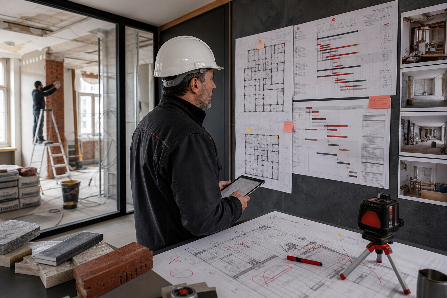 Aperçu — Modèle facture bâtiment : TVA, acompte et situation de travaux