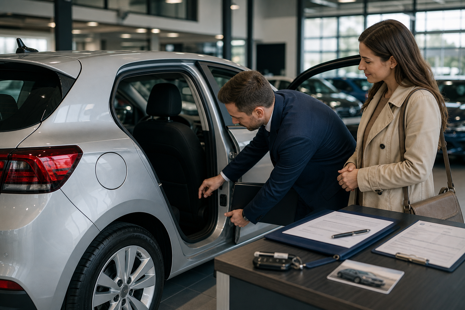 Aperçu — Modèle facture vente voiture occasion professionnel Word