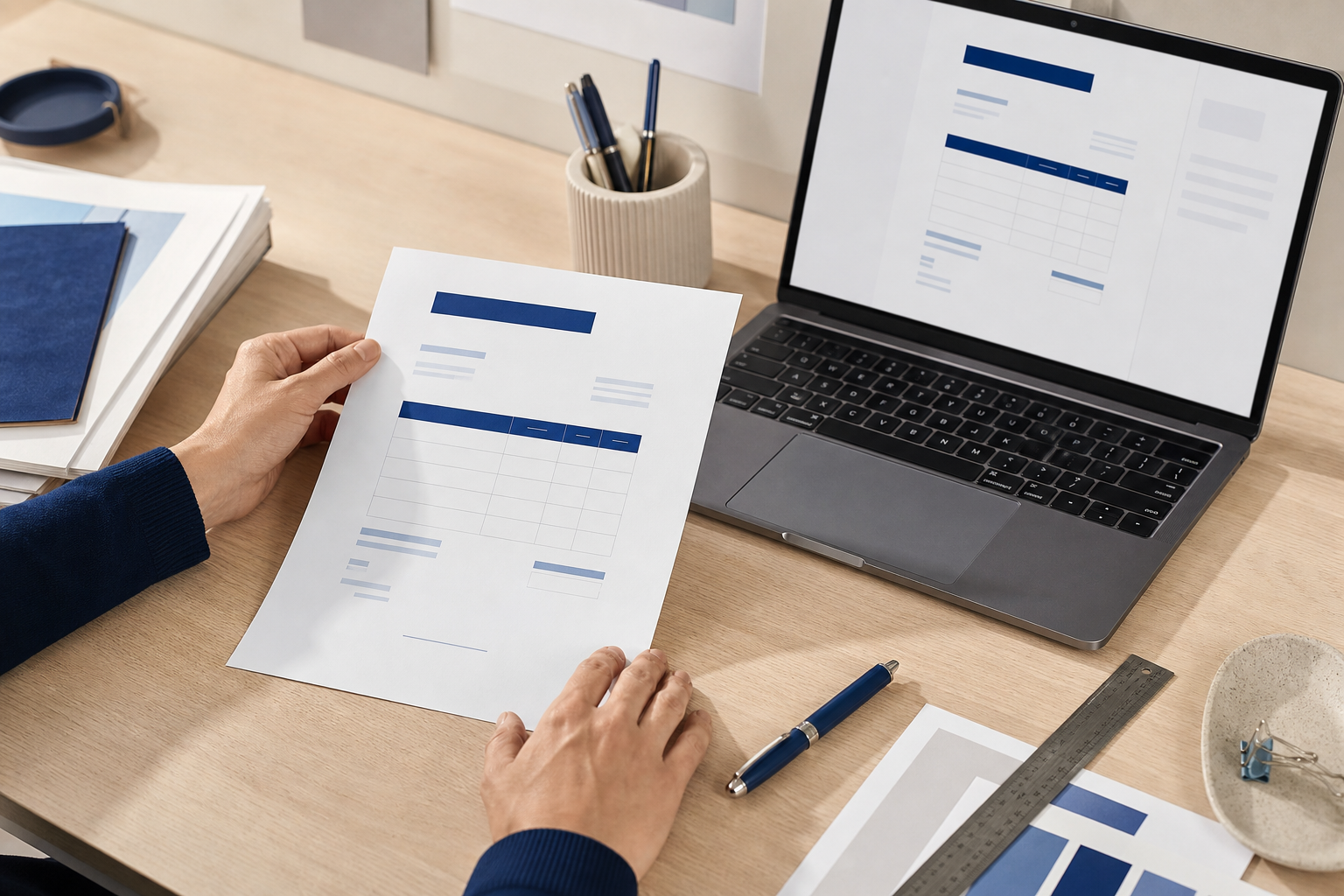 Aperçu — Modèle facture Word gratuit et modifiable
