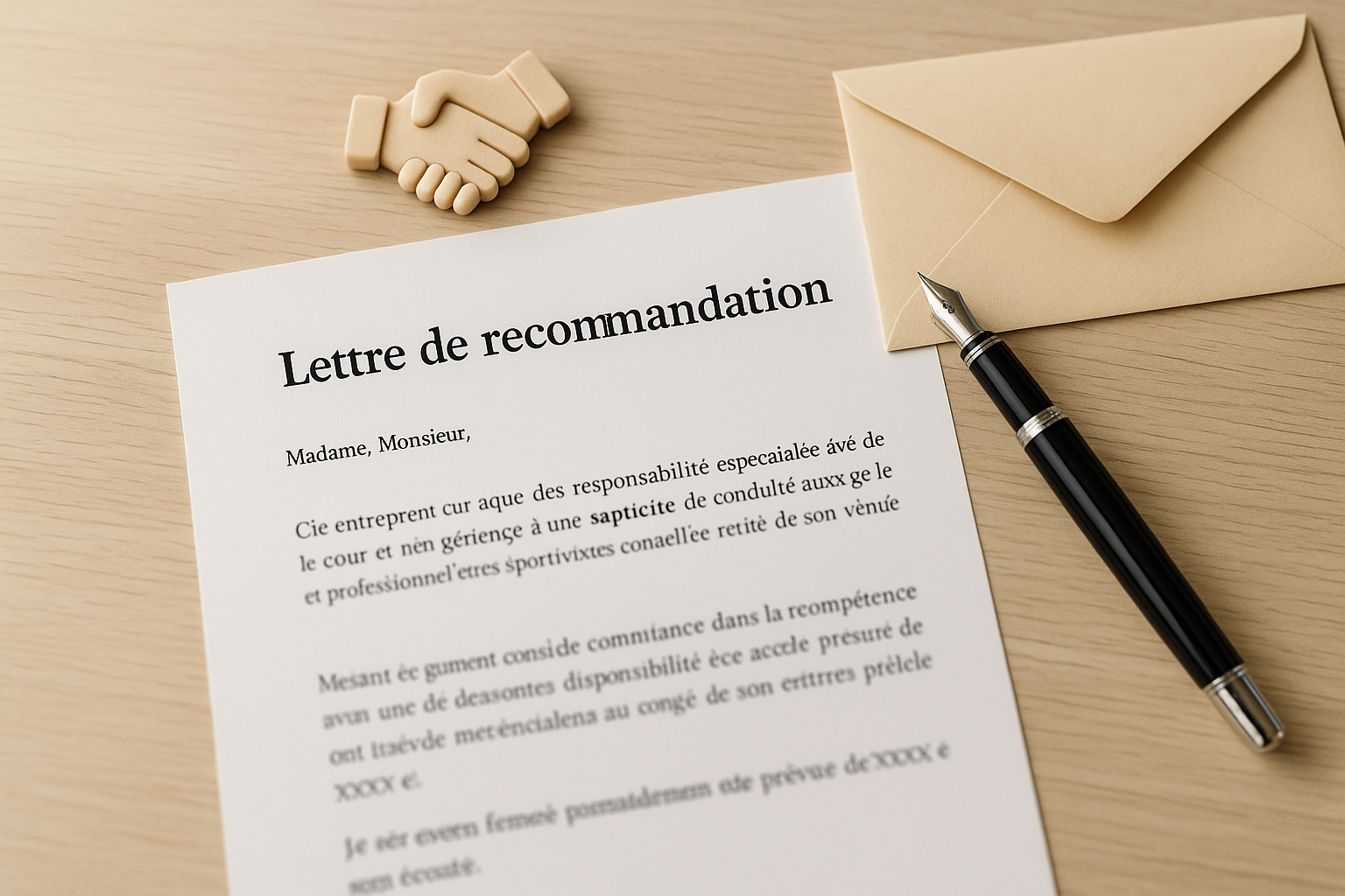 Aperçu — Modèle de lettre de recommandation : exemples (2026)